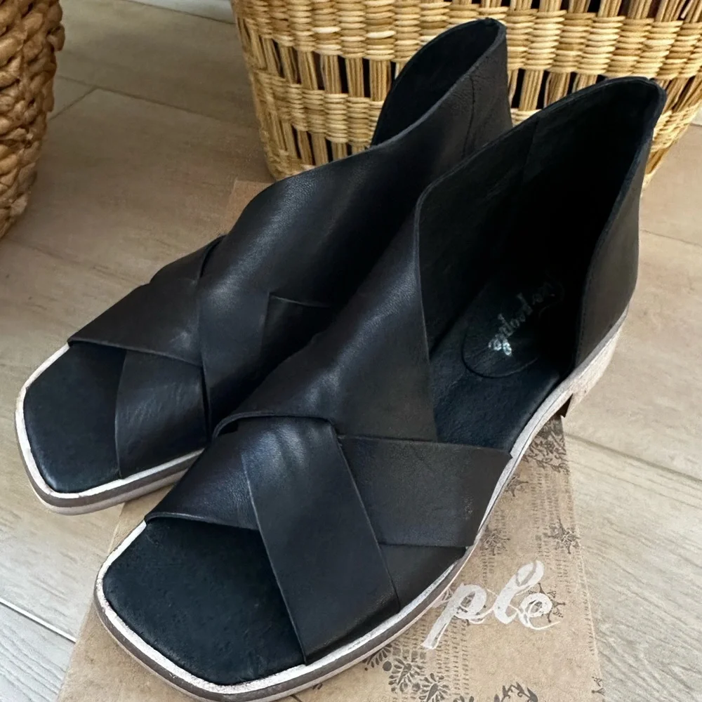 Free People Sun valley sandals shoes 38 39.5 (8, 9.5) - Picture 1 of 12